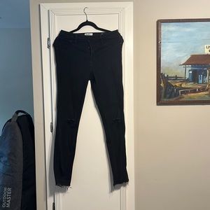 William Rast by Justin Timberlake skinny black jeans